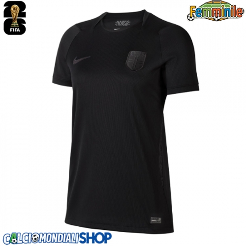 Maglie da calcio Norvegia Seconda Maglia Femminile Mondiali 2026  Manica Corta